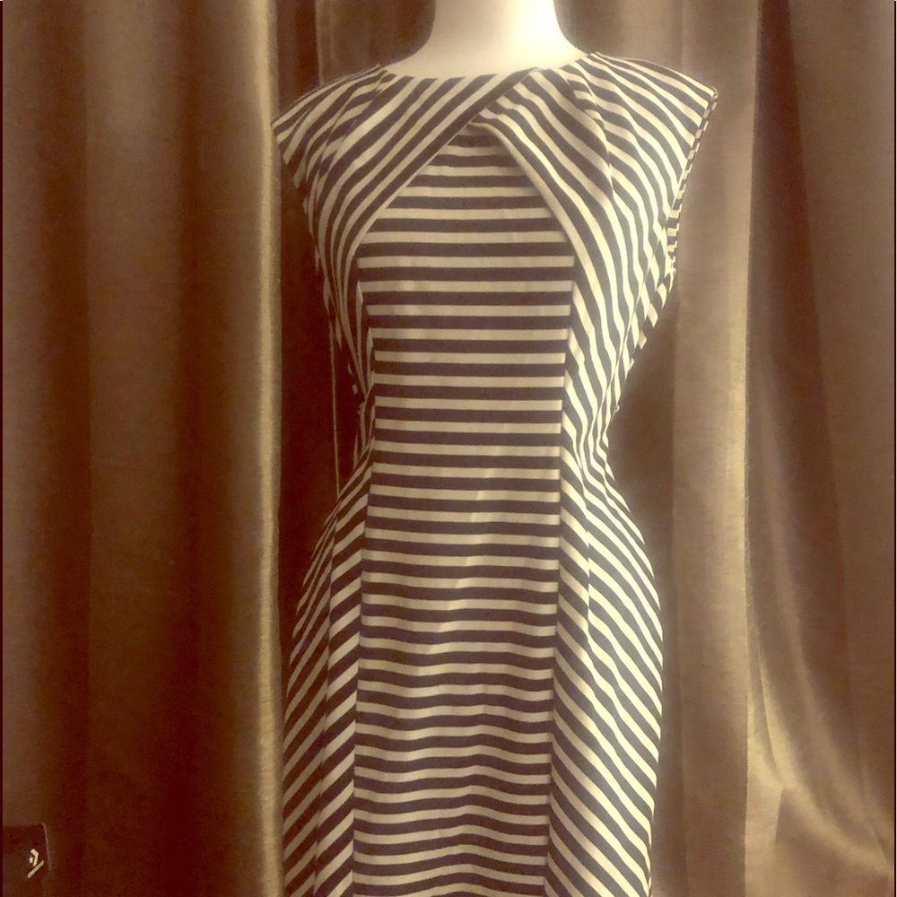 Black/White Ellen Tracy Business Dress